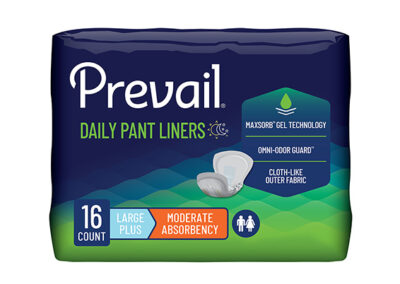 Prevail Incontinence Pant Liner, Large Plus, 16 count